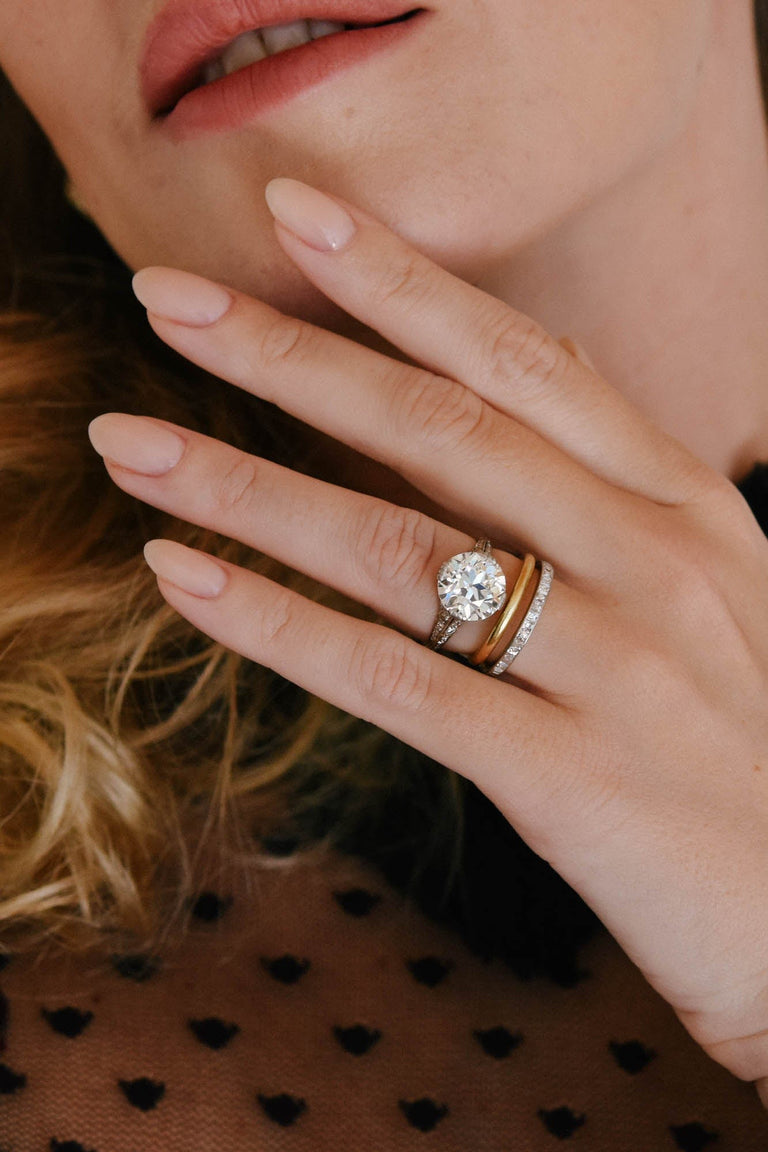 shop engagement rings in New York City