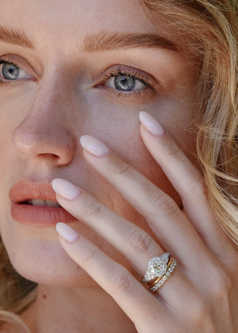 Ever Vintage Inspired Engagement Ring