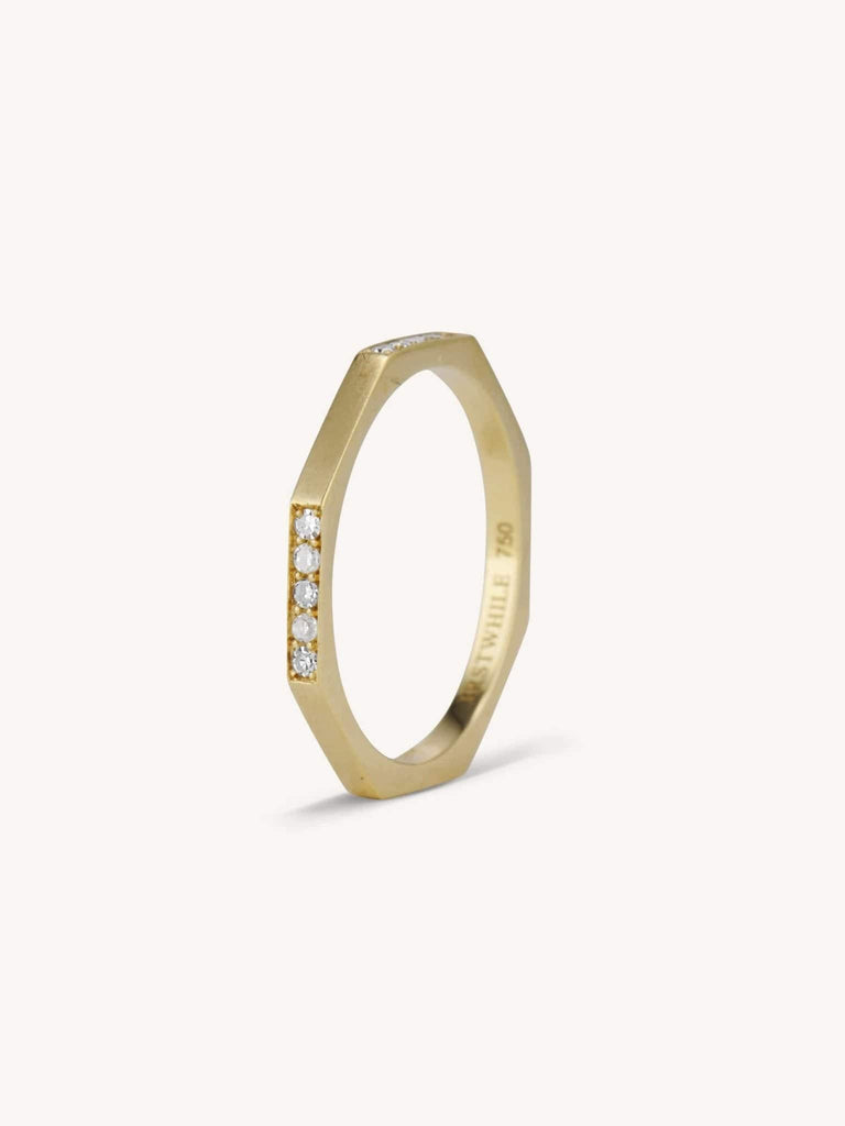 Tempus Fugit | 18k Yellow Gold | Size 6