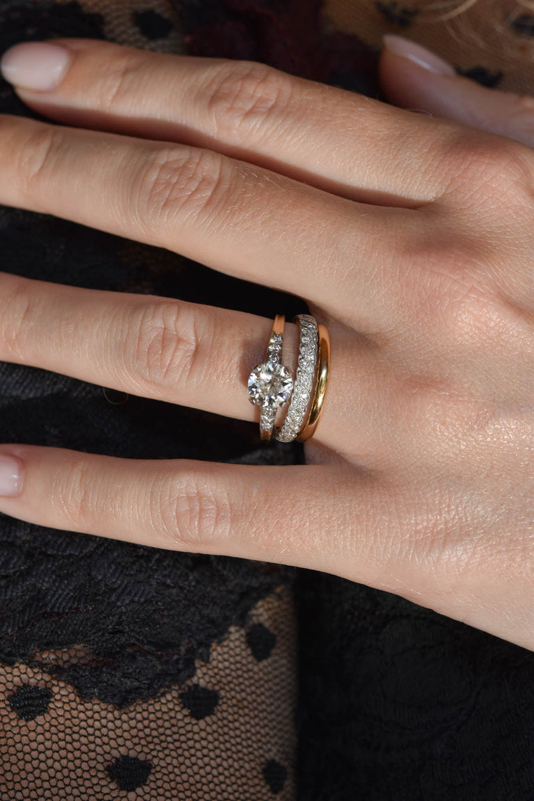 Tiffany & Co. 1.24 Carat Round Cut Vintage Diamond Engagement Ring