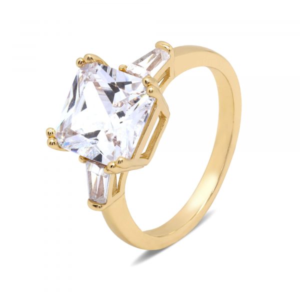 Gold Diamond Ring PLR0754-SLY